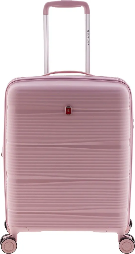Gladiator 0800 Trolley Cabina 55cm Espandibile - Valigia Rigida 4 Ruote