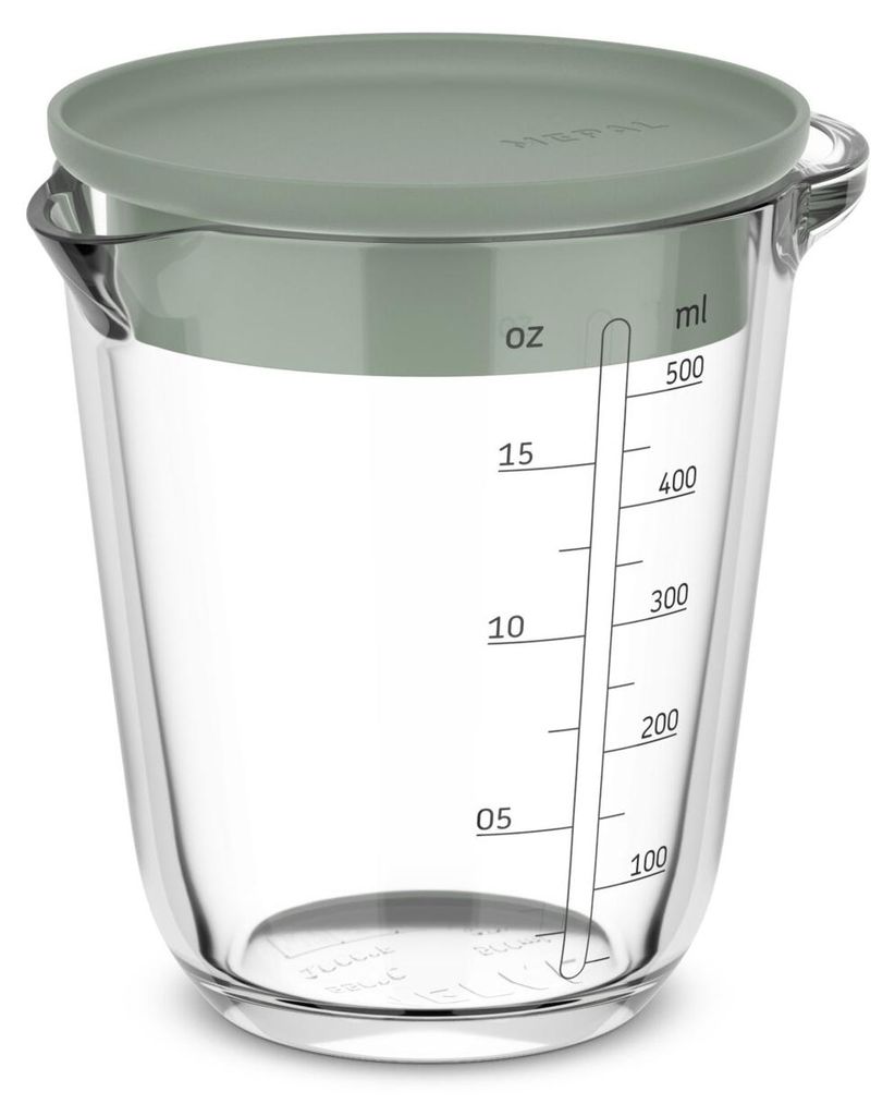 Mepal Chef, vaso medidor de vidrio, modelo Chef It, 500 ml, Imagen del producto 