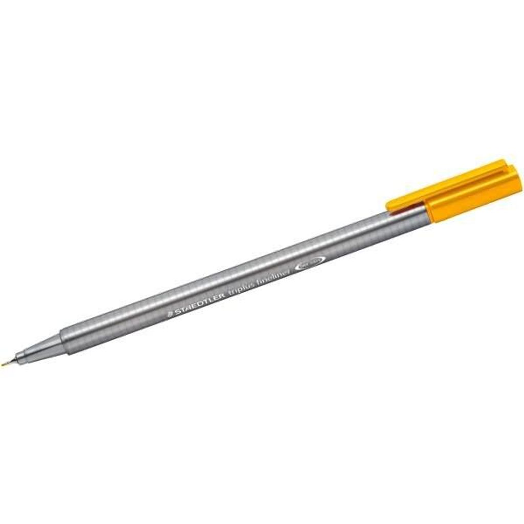 STAEDTLER® 334-110 Fineliner triplus rPP slnečnožltý Obrázok produktu 