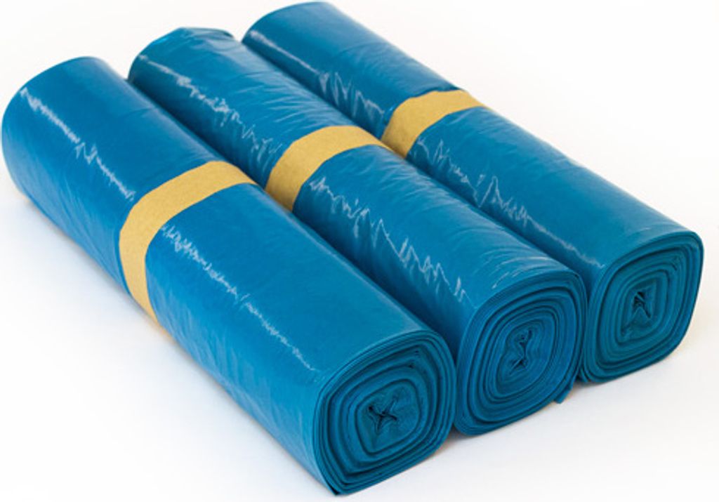 200 x Müllsäcken und Abfallsäcken 240 Liter - BLAU aus Produktbild 2