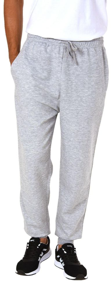 Damen und Herren Jogging Hose mit Bündchen UNISEX;grau,XXL Produktbild 