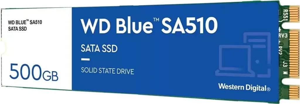 SSD Interno WD Blue SA510 M.2 2280 500GB SATA3 - Addio Rallentamenti - 2