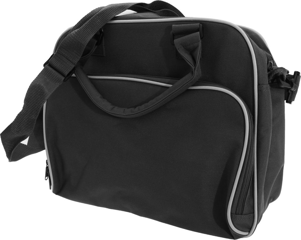 Bagbase Compact Junior Dance Messenger Tasche, 15 Liter BC3135 (Einheitsgröße) (Schwarz/Weiß)