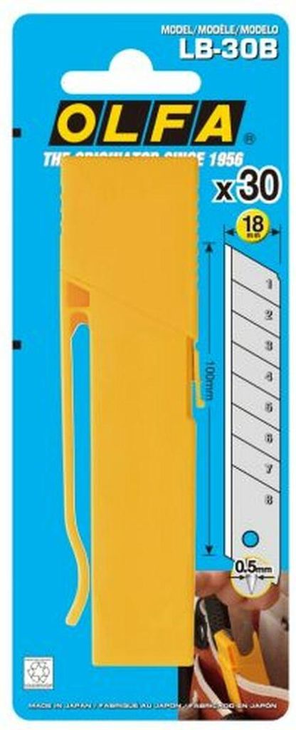 Klinge für Cuttermesser Olfa 18 mm