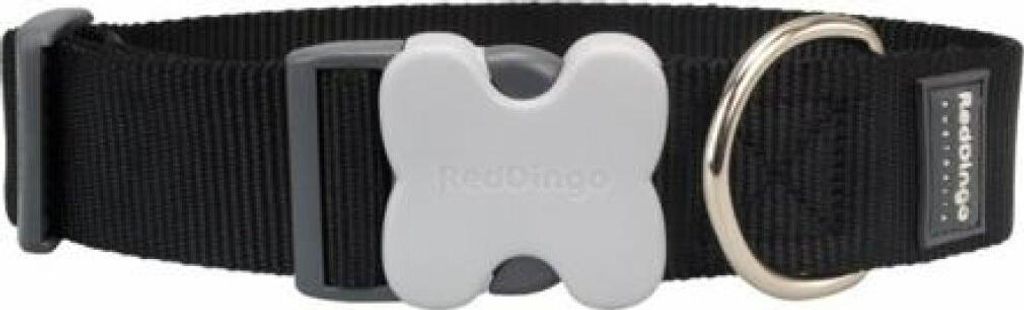 Hundehalsband Red Dingo Schwarz (4 x 37-55 cm)