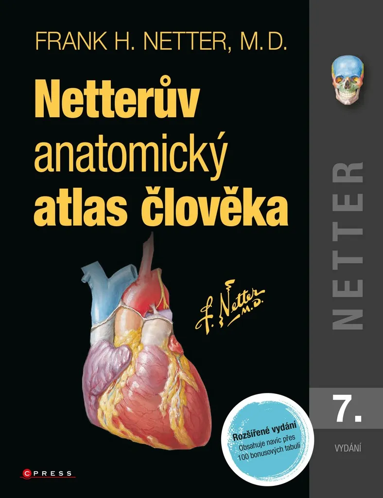 Livre Atlas d'anatomie humaine Netter pour Études Médicales Complet
