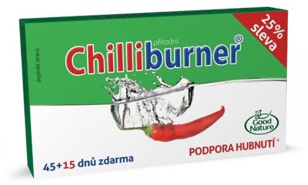 CHILLIBURNER 60 tbl. Obrázok produktu 