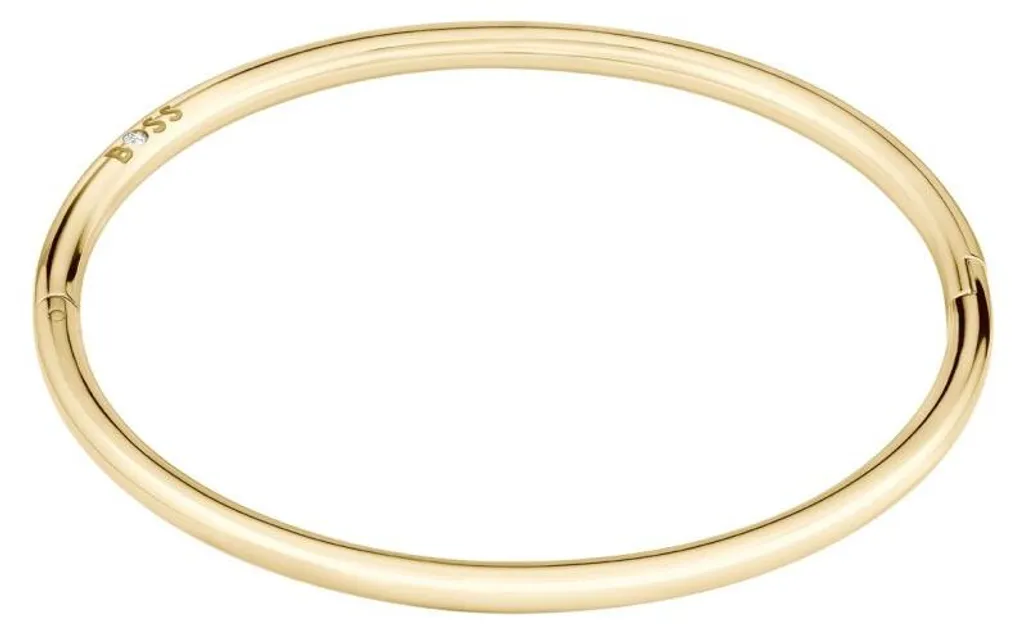 Bracelet minimaliste en acier massif doré Live 1580686 pour femme