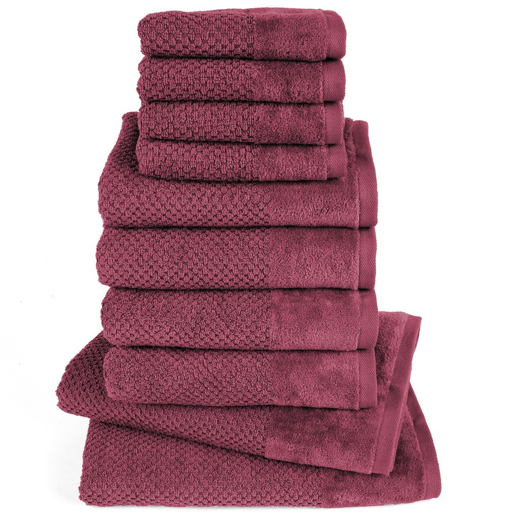 Pure Label 10-TLG Handtücher Set aus Baumwolle - 2x Produktbild 