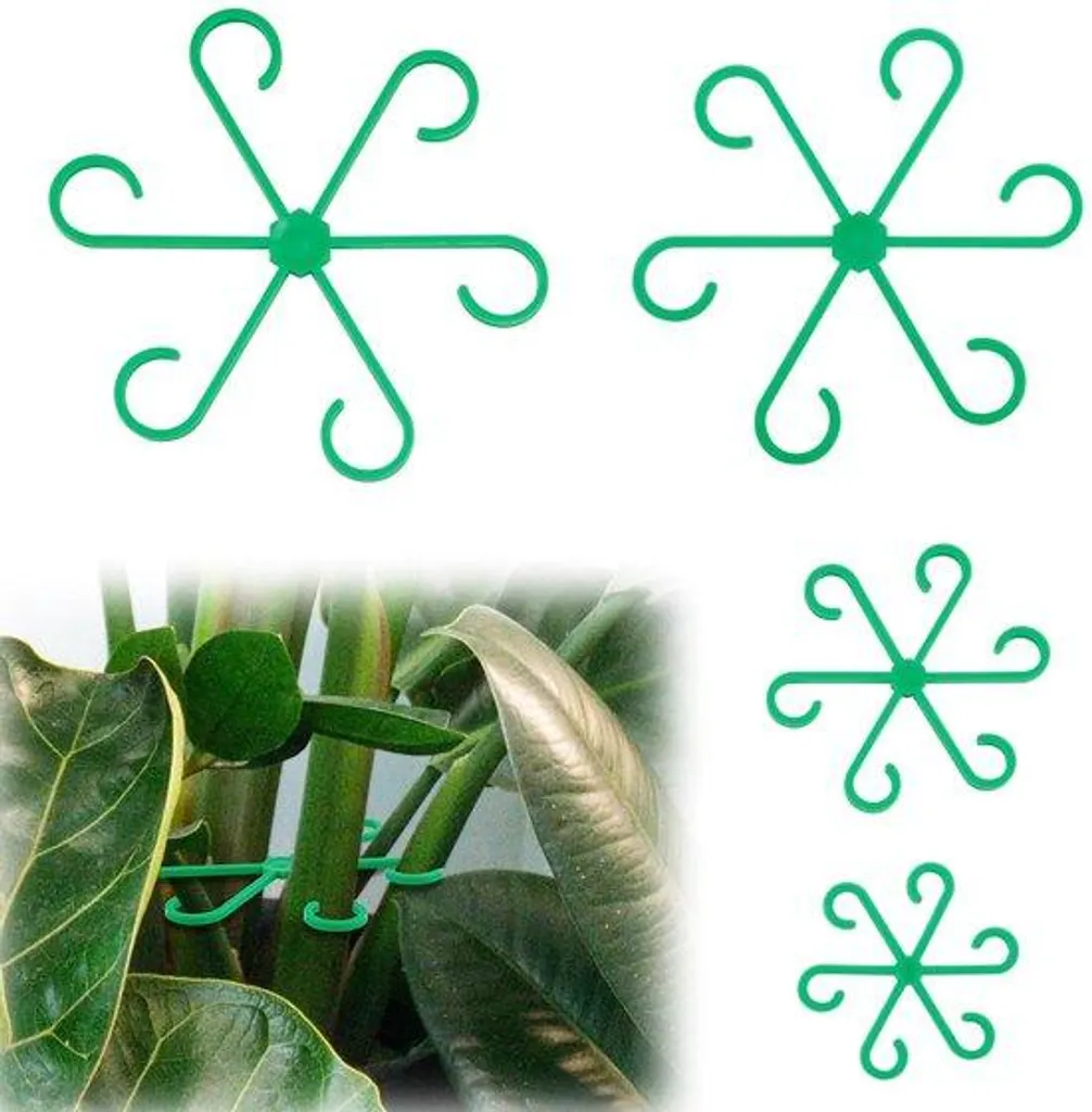 Support pour plantes d'intérieur réglable en hauteur - Set de 4 pièces