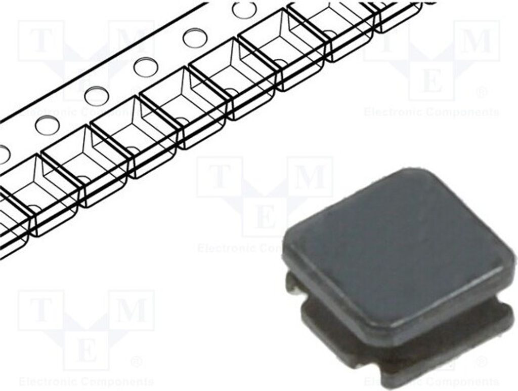 10x Drossel: Draht lBetrieb: 1,9A SMD 66mΩ 1,5uH 30% Isat: 1,8A DJNR3015-1R5 SMD-