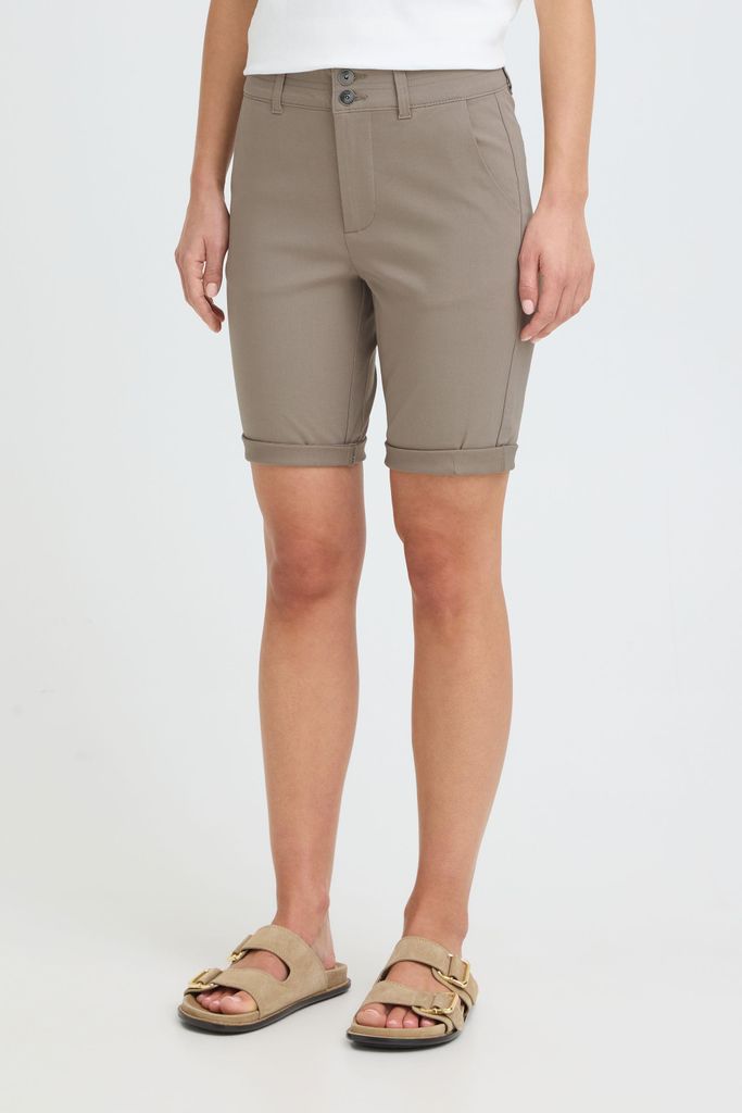 Oxmo OXKeily Damen Chino Shorts Kurze Hose Slim Fit