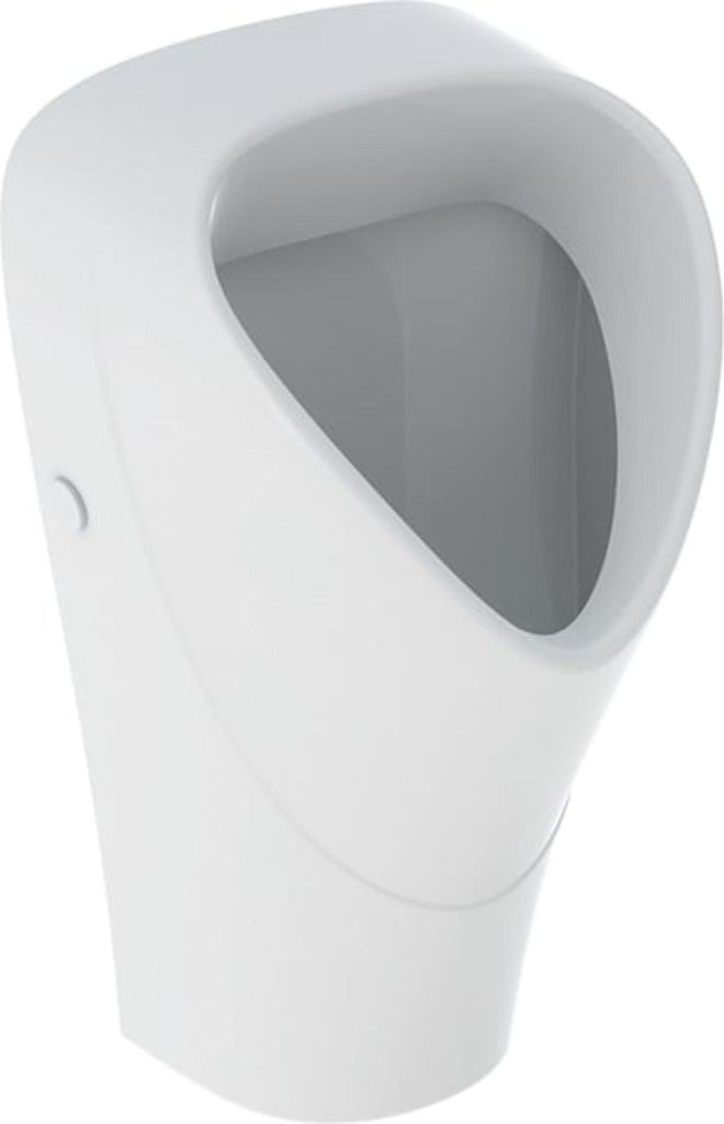 Geberit Renova Urinal trigonal, Zulauf von hinten, Abgang nach hinten, 501.665.00.1