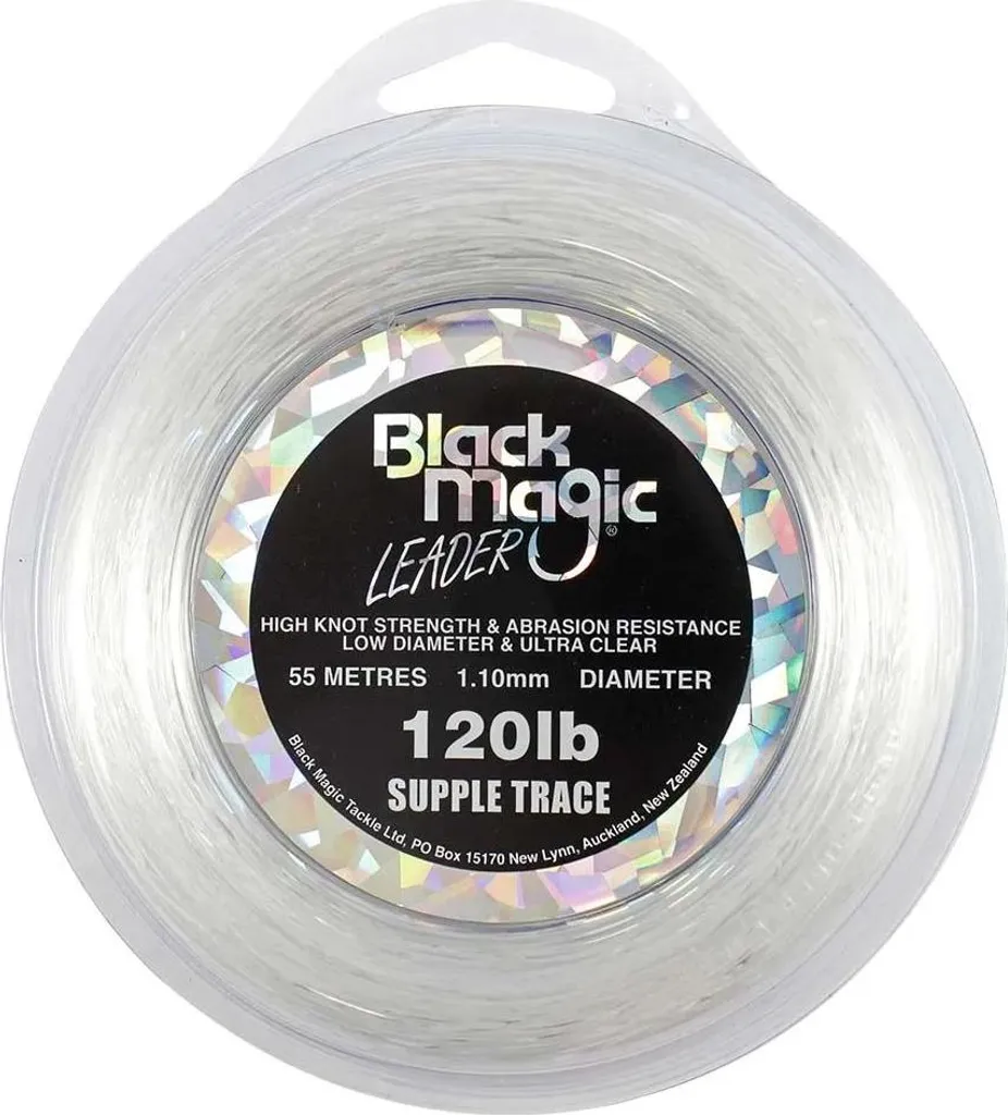 Monofilament de Pêche 1.10mm Blanc 55m Idéal pour Montages Mer et Traîne
