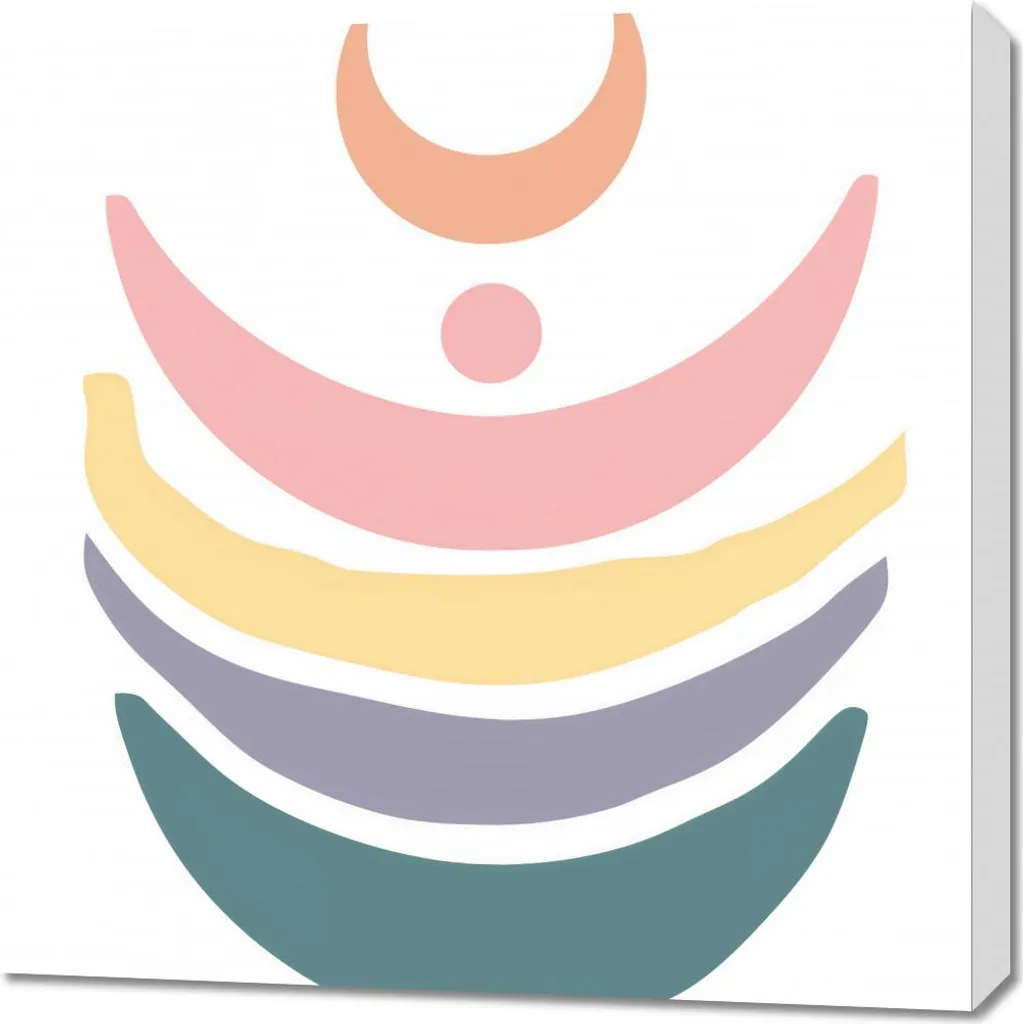 Quadro 70x70 cm Serenata di una notte di luna piena | Arredo Casa Moderno