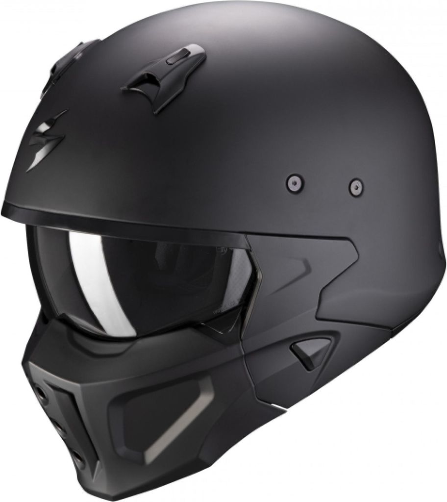 Casque moto SCORPION COVERT-X noir mat XXL Image du produit 