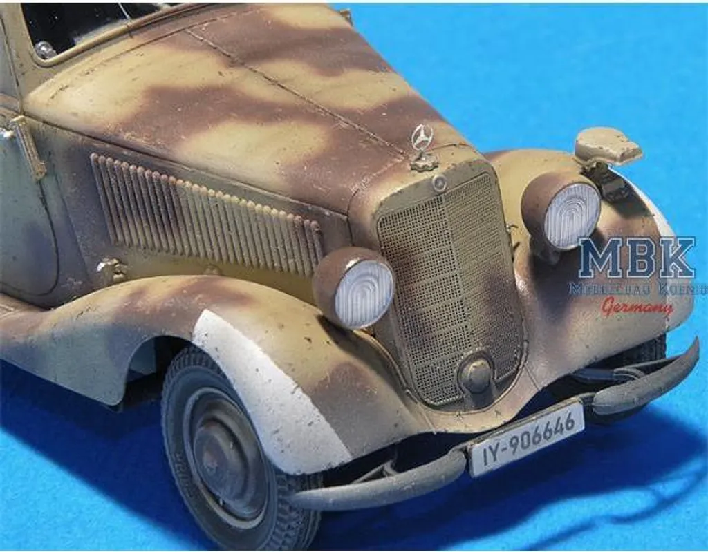 Kit MiniArt MB Type 170V : Maquette Haute Précision sans Défauts - 10