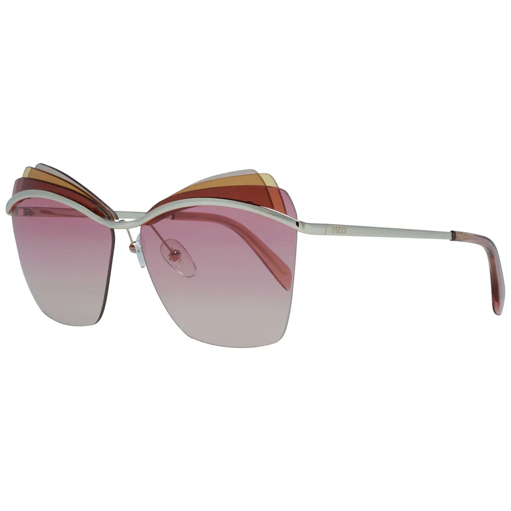 Prezzo Speciale Occhiali Emilio Pucci EP0113 28T 61 - Donna Oro