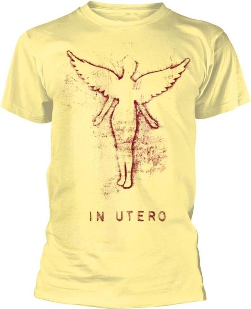 Nirvana - "In Utero" T-Shirt für Herren PH3814 (S) (Gelb)