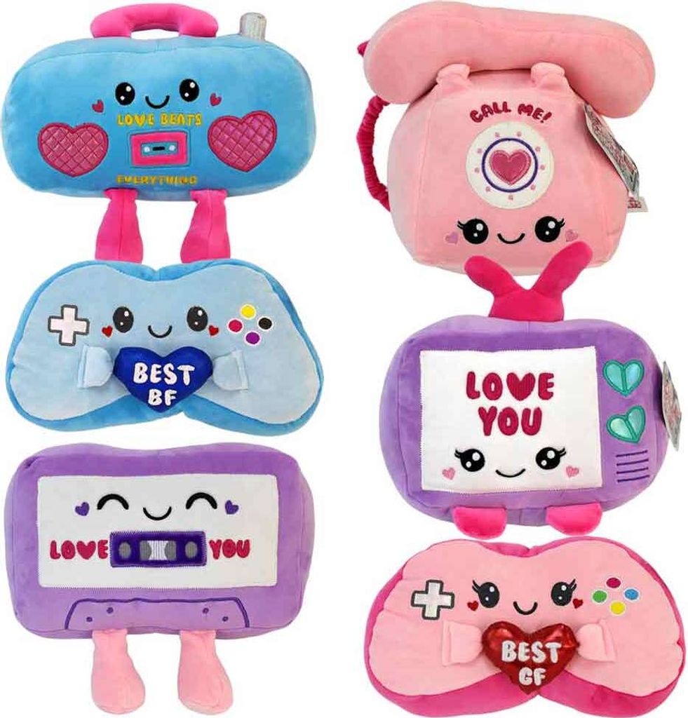 Retro Gadget Kuscheltiere 6er Set