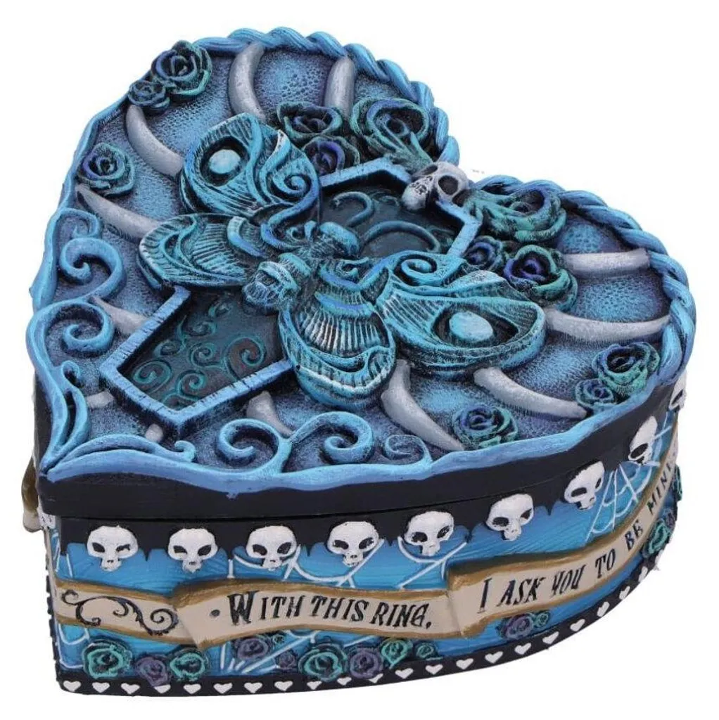 Protégez vos Bagues avec le Coffret Corpse Bride Bleu Design Compact - 7