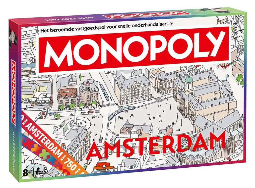 Monopole des jeux d'identité Amsterdam - Jeu de Société et Stratégie