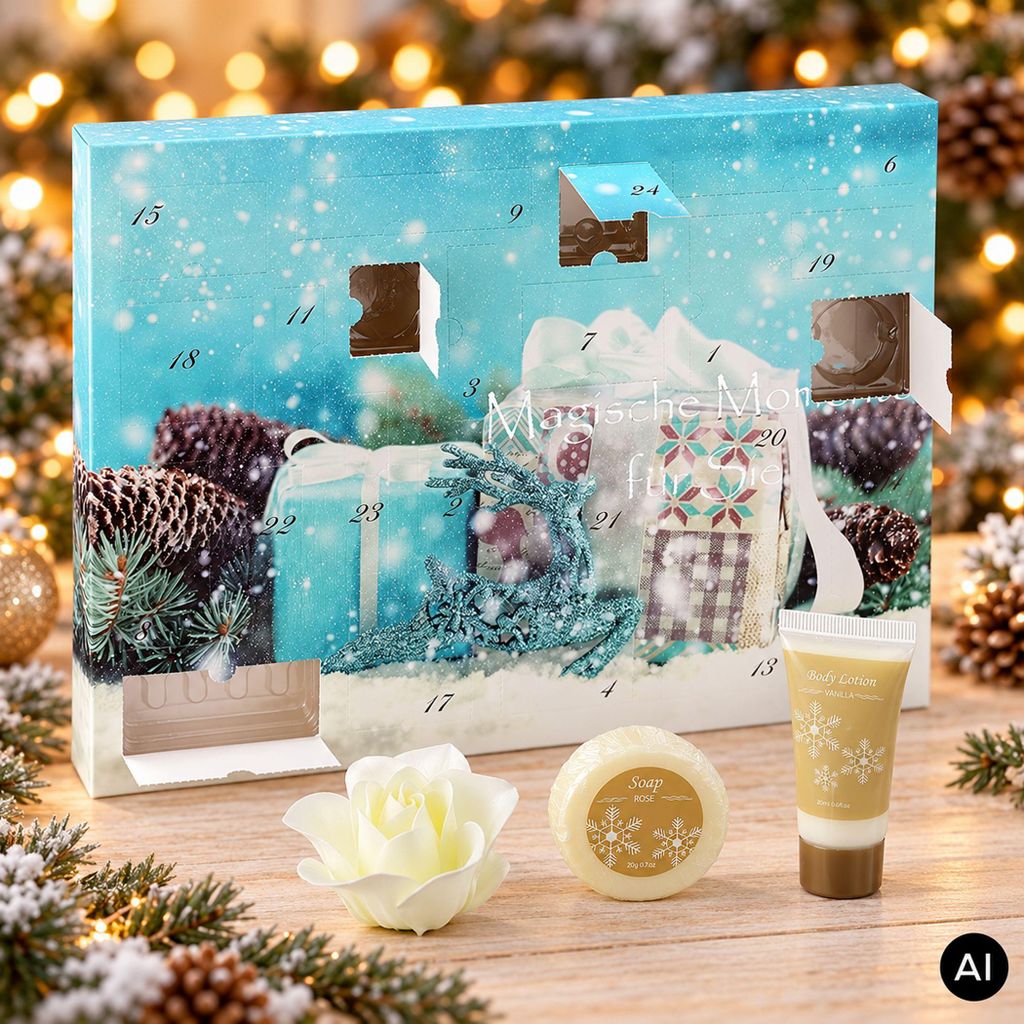 Accentra Adventskalender BEAUTY & WELLNESS Produktbild 
