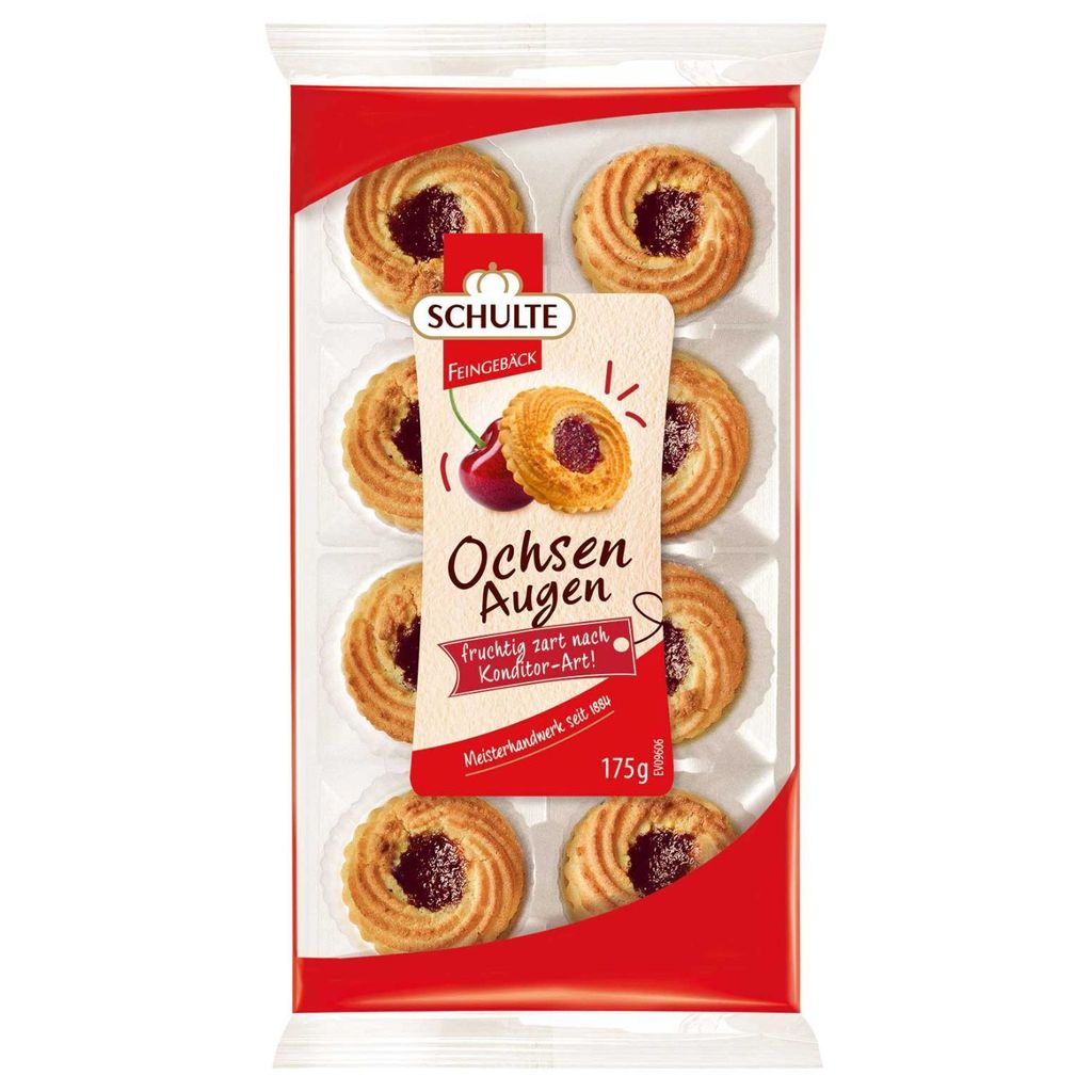 Schulte Mini-Ochsenaugen, 125g (MHD: 11.02.2026) Produktbild 
