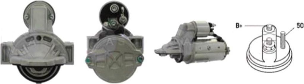 CASCO CST15306AS Starter Anlasser 2,20kW für FORD Transit Mk7 Kastenwagen (V363, FCD, FDD) 12V