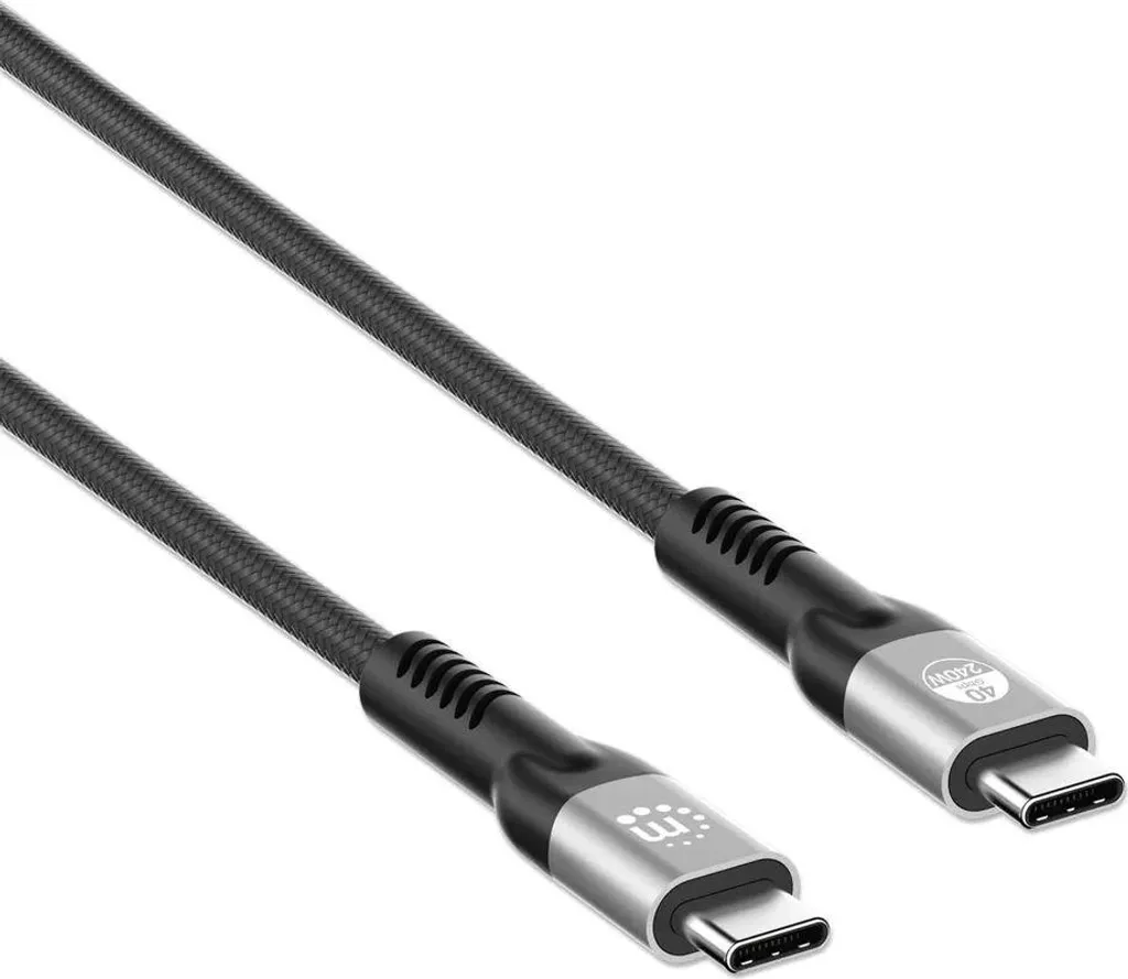 Cavo USB-C Manhattan 356381 240W 40Gbps 8K 2m | Performance Gaming