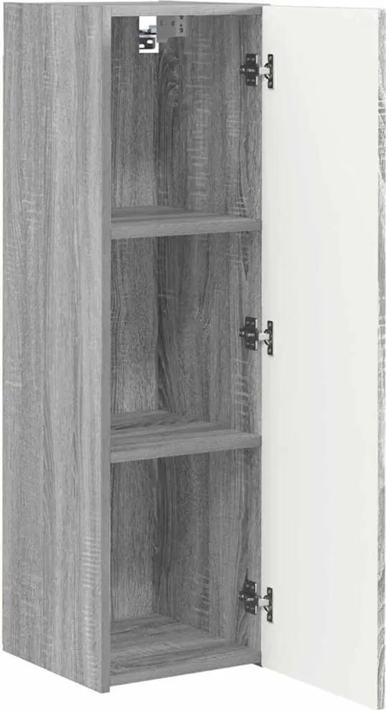 Porta TV SYFAX Sospeso Grigio Sonoma 100x30x31 - Upgrade Salotto - 5