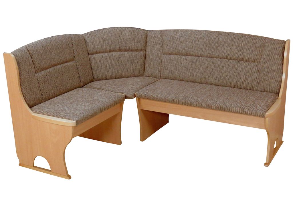 Eckbank 125x165 cm Truheneckbank Produktbild 