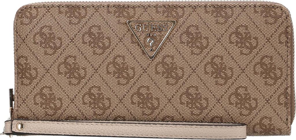 Portafoglio da donna GUESS Laurel II Latte Logo Immagine del prodotto 