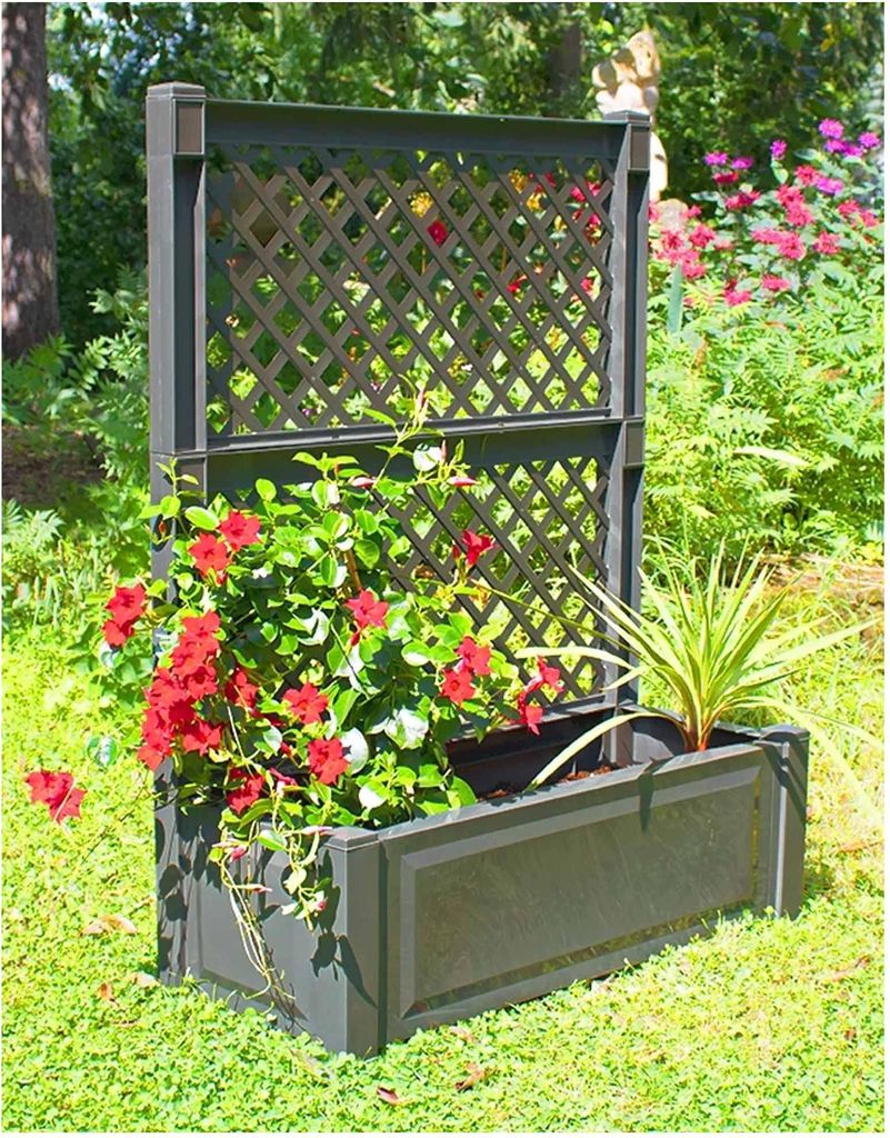 Fioriera KHW 100 cm con traliccio, dimensioni L 100 x P 43 Immagine del prodotto 