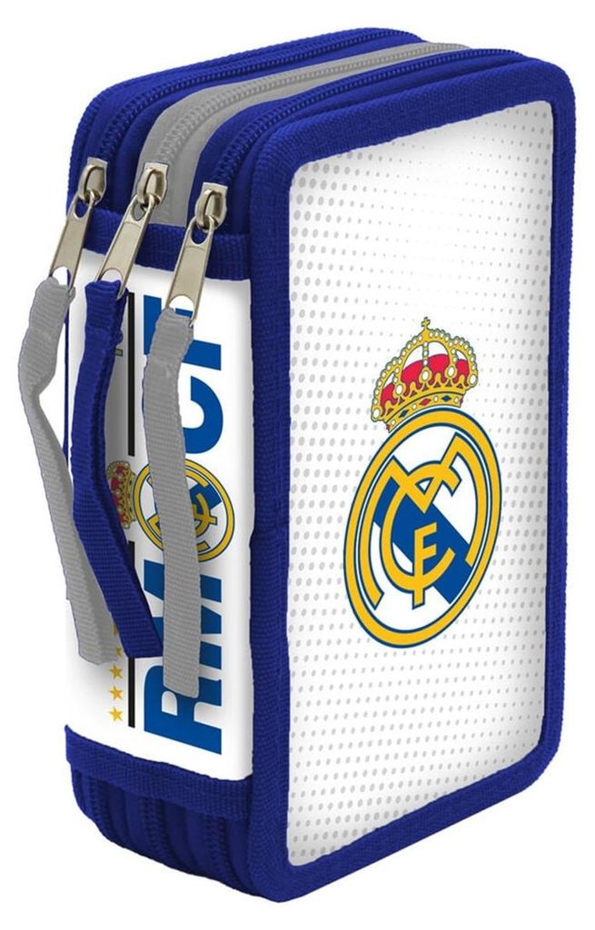 Kozmetická taška Real Madrid (trojkomorová) Obrázok produktu 