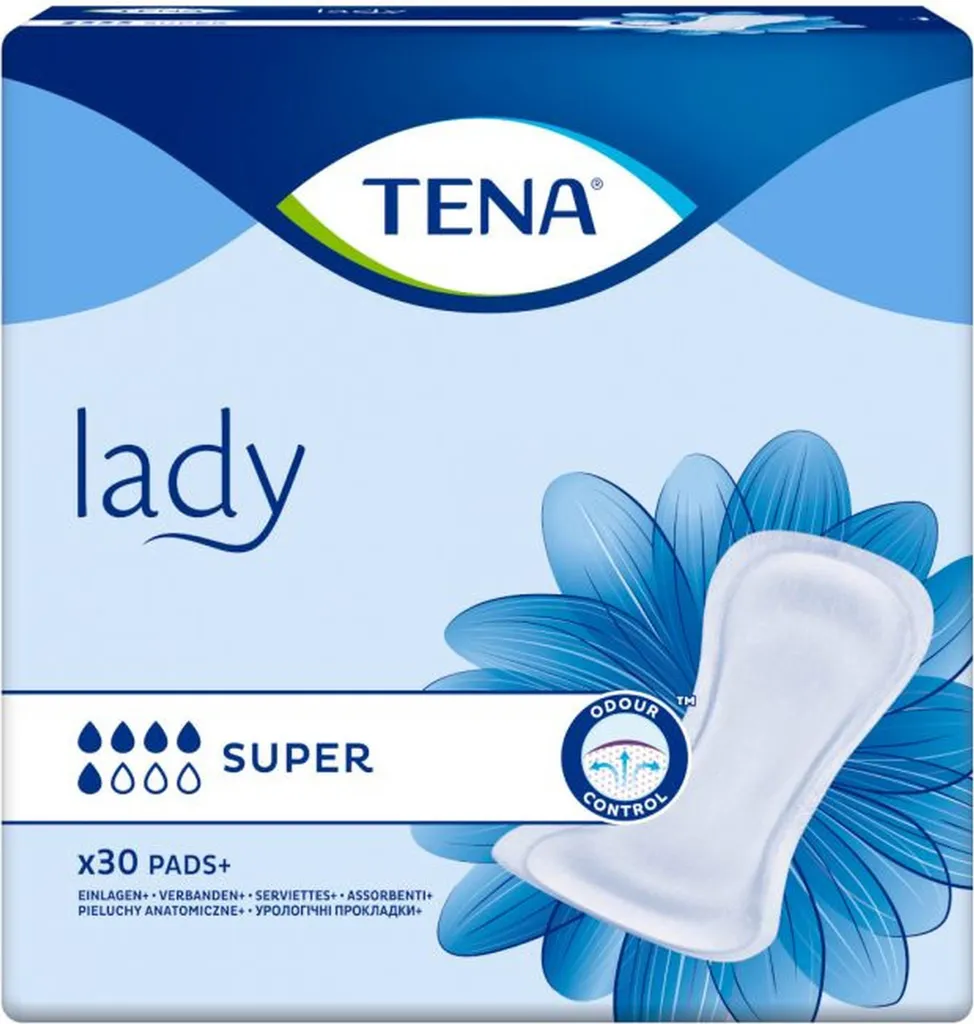 Tena Lady super assorbenti per incontinenza 6X30 pz