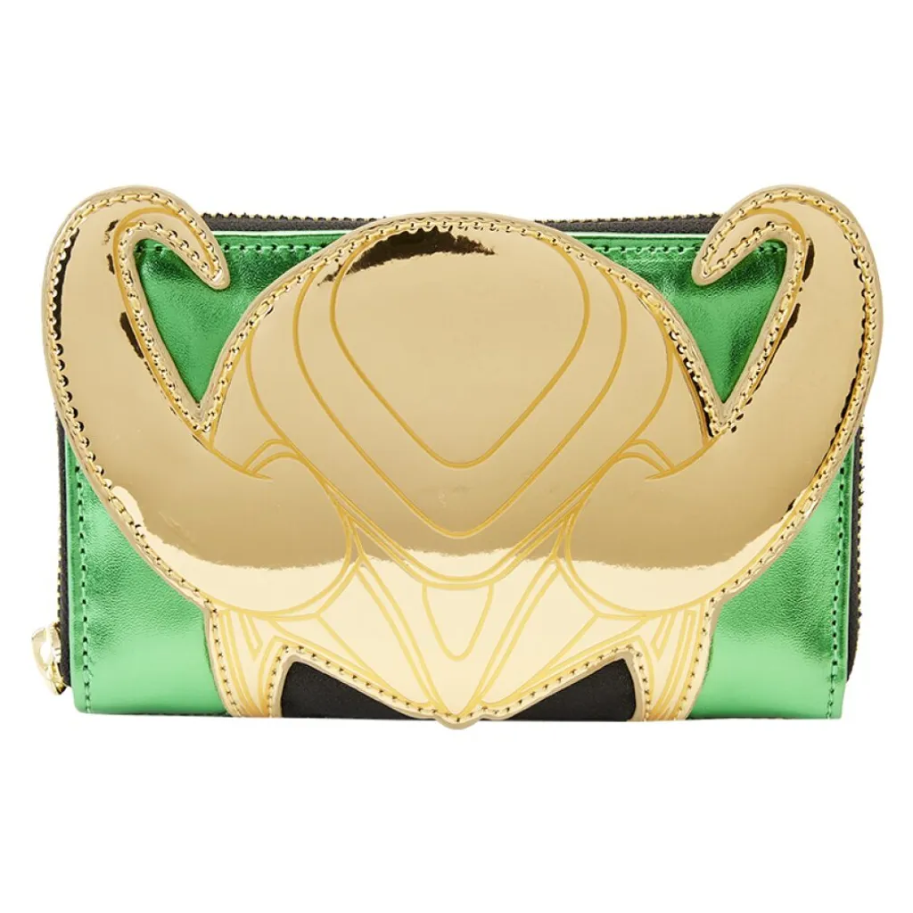 Portefeuille Loungefly Marvel Loki idéal pour ranger cartes et monnaie