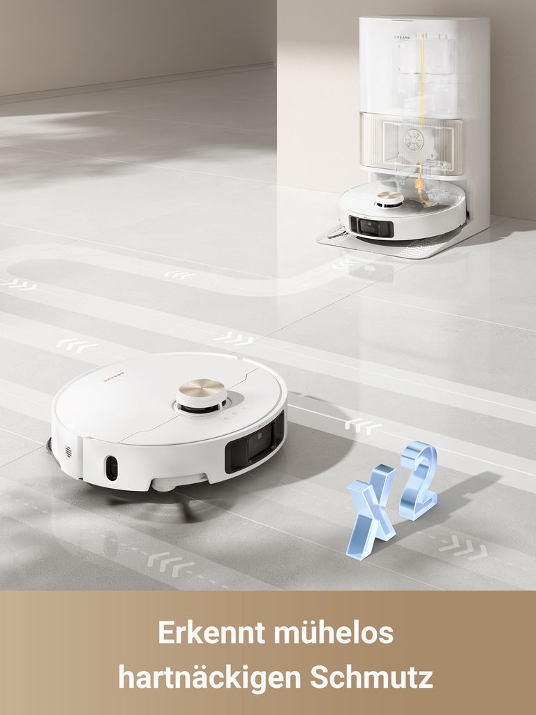DREAME L40 Ultra Saugroboter mit Wischfunktion und Hebarem Produktbild 4