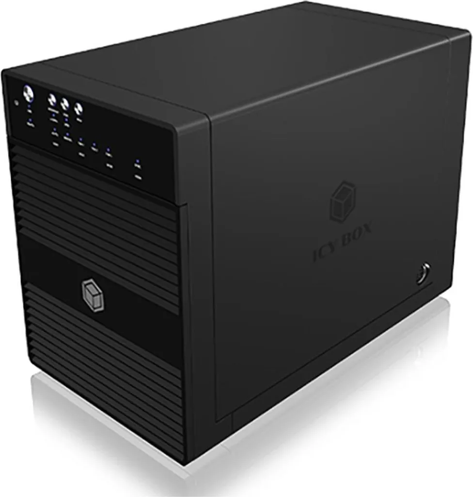Boîtier ICY BOX IB-3640SU3 Quadruple Baie USB 3.0 avec Ventilateur 80mm