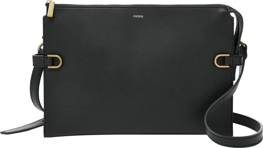 FOSSIL Umhängetasche Kier Crossbody Bag Black schwarz