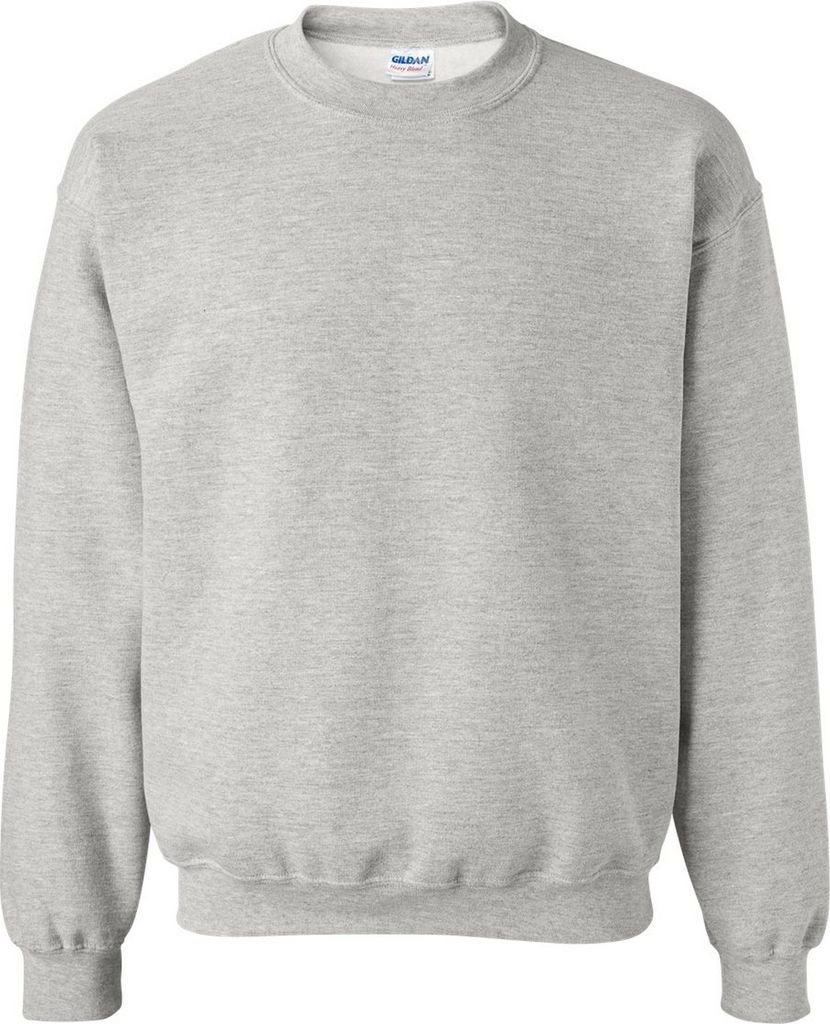 Gildan - Sweatshirt Rundhalsausschnitt für Herren/Damen Uni FK3052 (XXL) (Aschgrau)