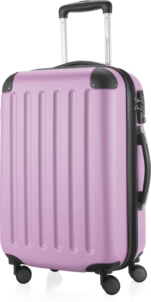 HAUPTSTADTKOFFER - Spree - Handgepäck mit Erweiterung, Koffer auf Rollen, Trolley Flugzeug Hartschalenkoffer Hand Luggage TSA, 55 cm, Cabin Bag ma...