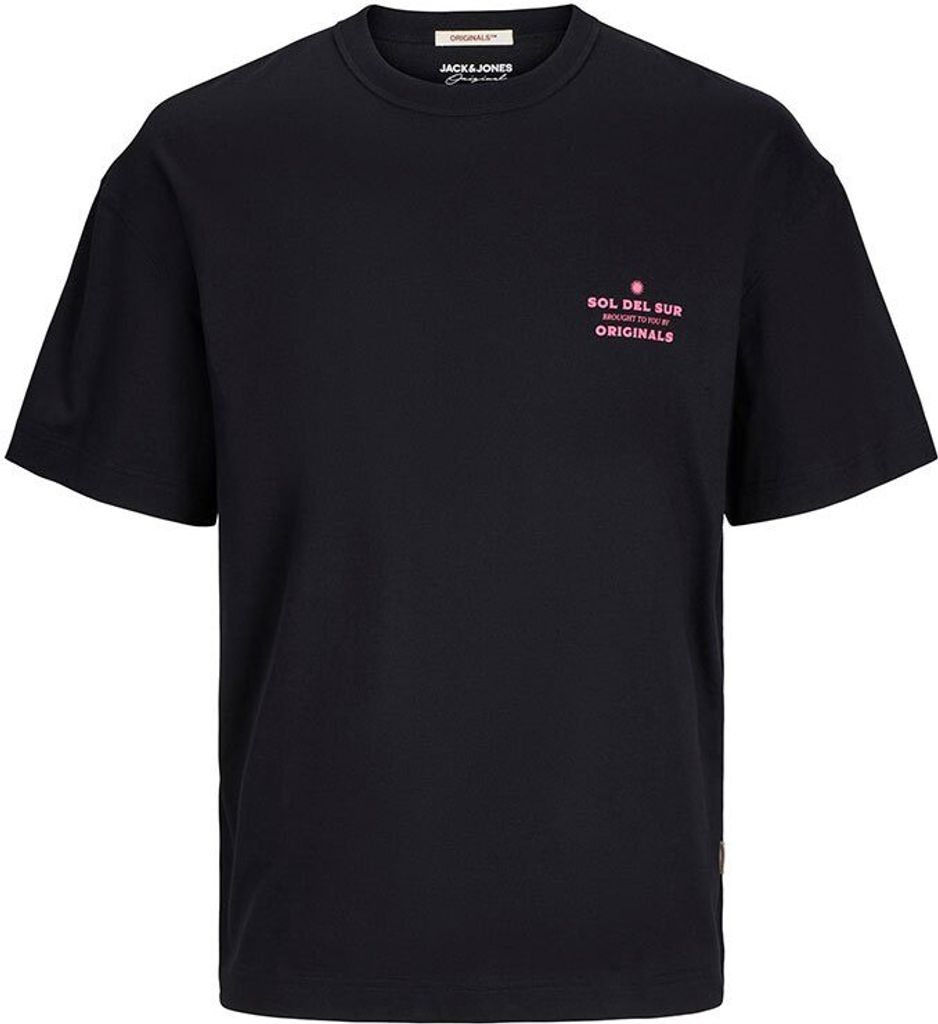 Jack & Jones Mykonos Back Kurzarm-t-shirt Blau S Mann Blau S