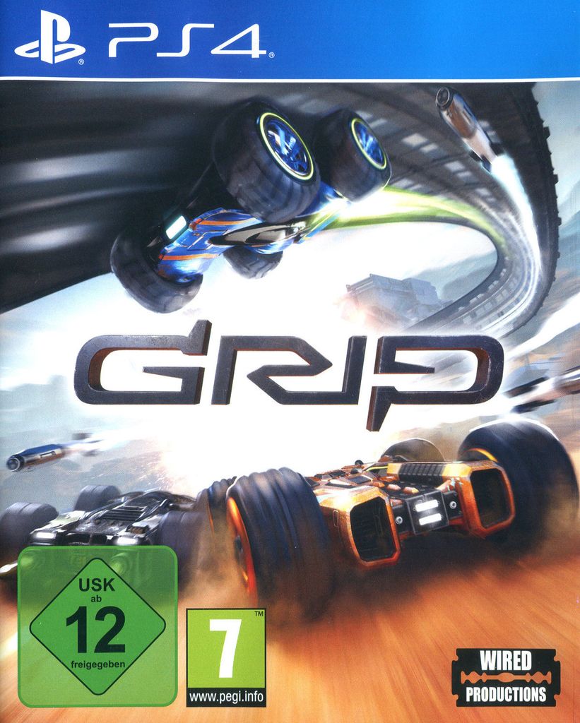 GAME GRIP: Combat Racing, PS4, PlayStation 4, Multiplayer-Modus, E10+ (Jeder über 10 Jahre)