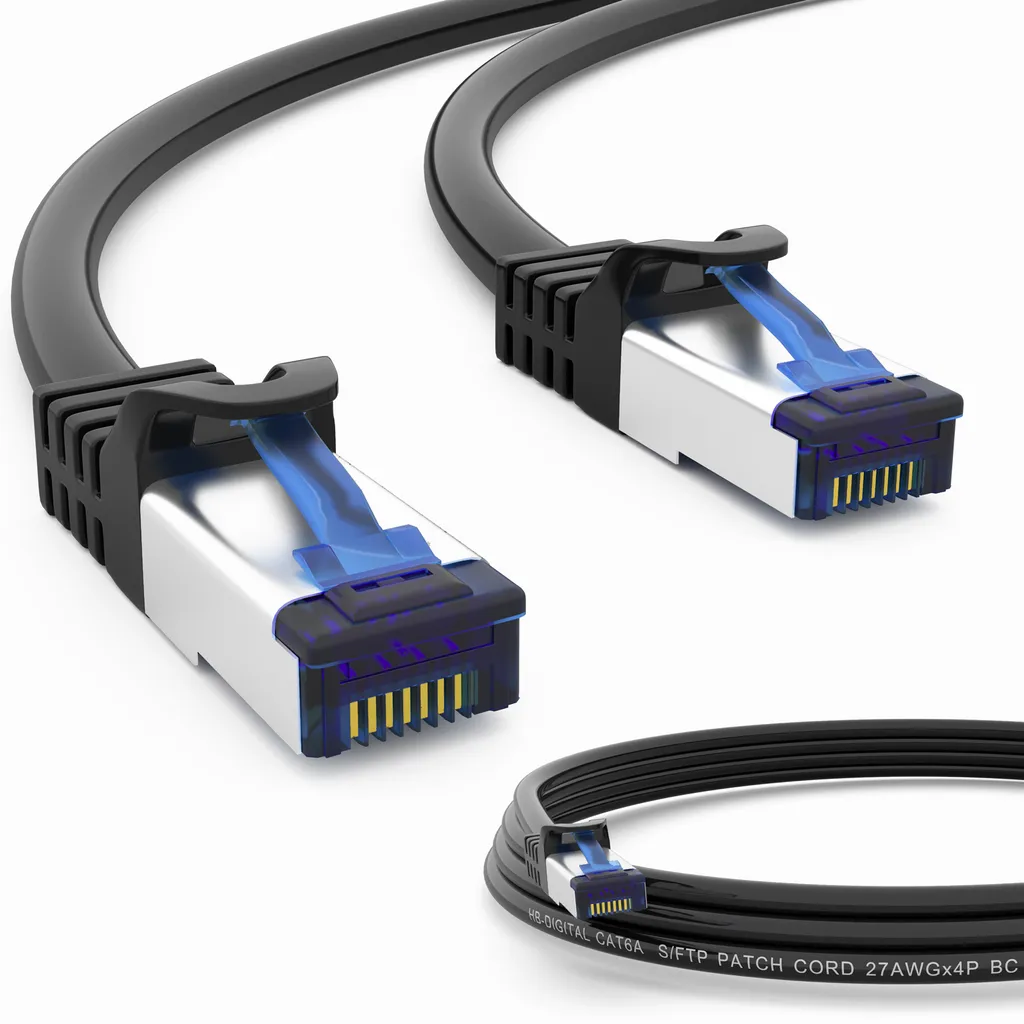 Cavo Rete Esterno CAT 6A 45 Metri S/FTP | 10GbE Schermato UV Resistant