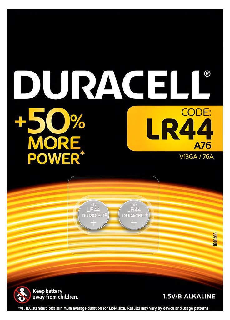 Duracell Electronics LR44 - Batterie 2 x LR44 Obrázek produktu 