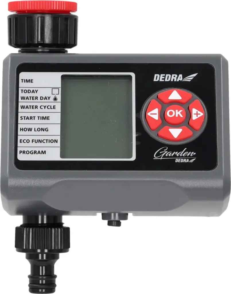 Programmateur d'arrosage électronique Jardin Dedra 80N301 pour robinet - 2