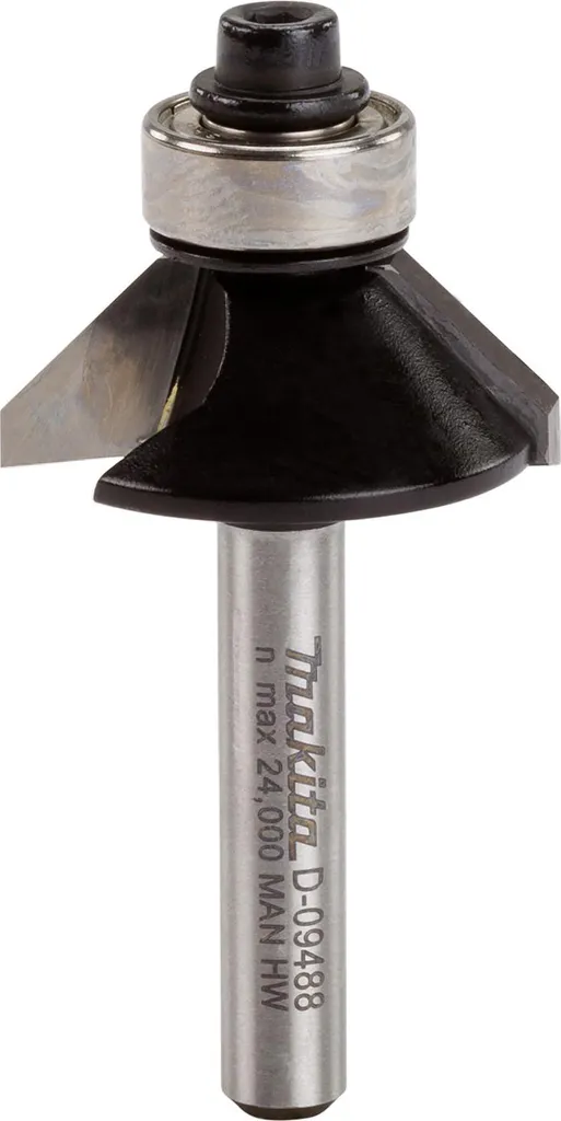 Évitez les éclats de bois avec la fraise Makita D-09488 bords angulaires