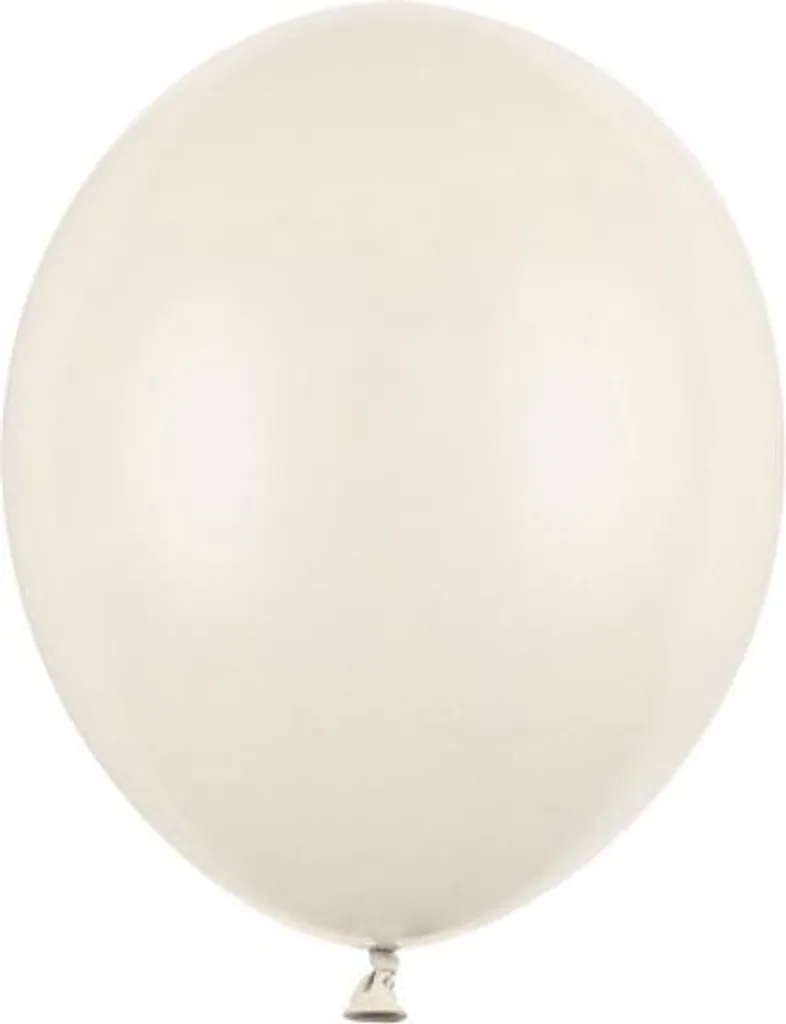 Ballons résistants 27 cm couleur albâtre lot 100 pcs longue conservation