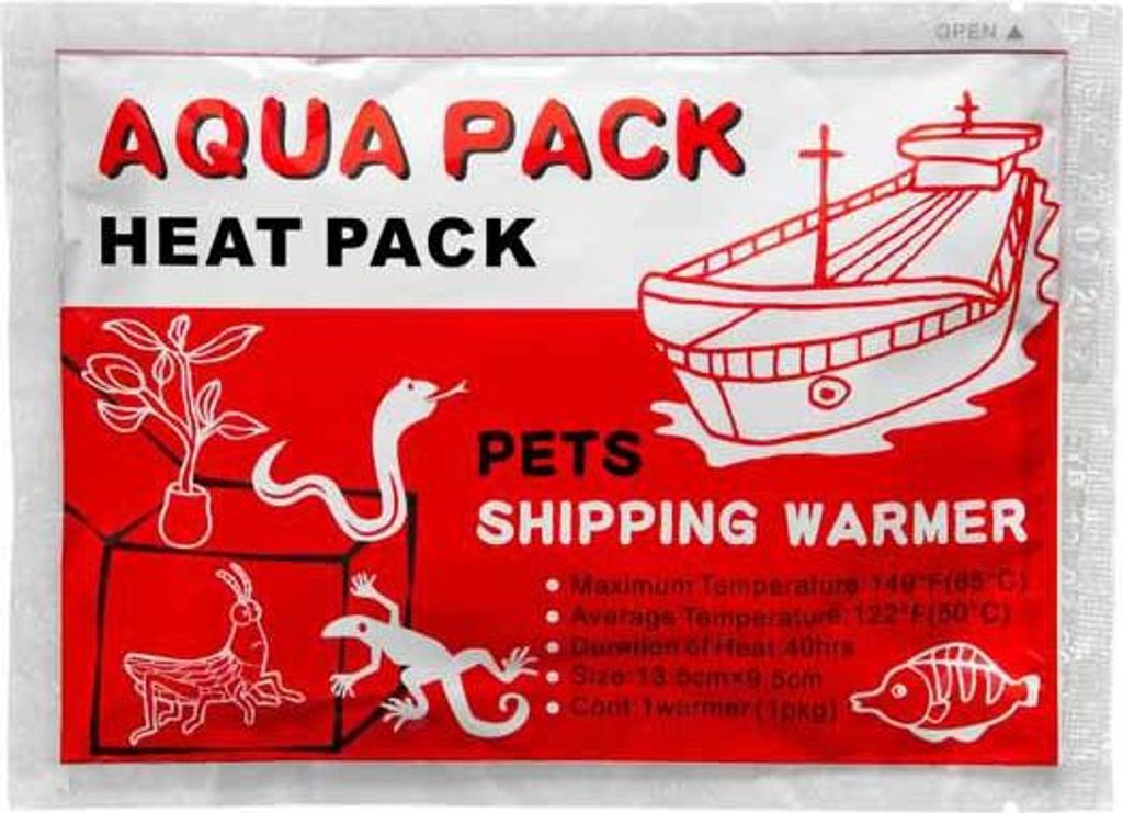 Warm Plus Heat Pack 72H - Heizkissen für den Transport von Tieren Terrario